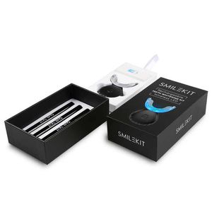 Marques privées professionnel LED blanchiment des dents lumière maison blanc personnalisé sans fil kit de blanchiment des dents LED