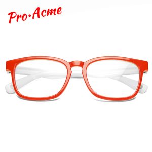 Gafas de bloqueo de luz azul Pro Acme para niños, montura de gafas flexibles TPEE, gafas para juegos de ordenador para niños y niñas de 3 a 12 años PC1608 J0223