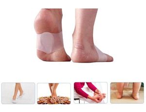 Pro Arch es compatible con el gel de silicona plantilla de choque de choque plano soporte de pie plantar calzado plantar masaje protegiendo el cuidado del pie corrector