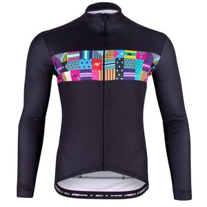 Pro Team Morvelo Ciclismo Jersey de manga larga para hombre MTB Camisa de bicicleta Otoño Transpirable Secado rápido Racing Tops Ropa de bicicleta de carretera Ropa deportiva al aire libre Y21042124