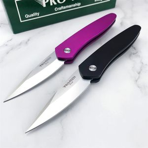 Pro Tech 3407 Newport Automatic Tactical pliing Couteau CPM-S35VN Blade T6-6061 Aircraft Handle Aluminium Auto Camping Pocket Knives 535 3300 3400 920 5201