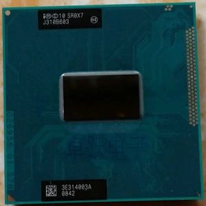 Processeur Intel Core I5 3380M 2,9 GHz 3M Dual Core SR0X7 I53380m Processeurs de carnet ordinateur portable CPU PGA 988 PINET SOCKET G2 Processeur