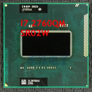 Processeur Processeur Intel ordinateur portable CPU SR02W I72760QM SRO2W CORE I7 MOBILE CPU I7 2760QM Central Processeur 6M PGA 2,4 GHz à 3,5 GHz