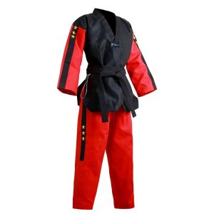 Produits NOUVEAU 3 UNIFICATIONS STARSTAEKWONDO TKD TKD LONGES ANTÉRIEURES Vêtements pour adultes Taekwondo Dobok Martial Arts Suits Tae Kwon Do