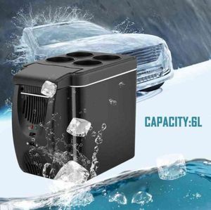 Réfrigérateur professionnel 12V zer chauffage 6L Mini refroidisseur plus chaud réfrigérateur électrique Portable glacière réfrigérateur de voyage H2205105495722