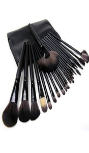 Kit de jeu de brosses de maquillage de 24pcs professionnels avec sac de boîtier de maquillage kwasten fond de contour de fond de teint avec pinceau à sourcils 7291187