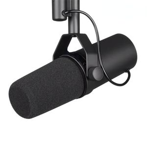 Micrófono dinámico cardioide profesional Estudio Micrófono de respuesta de frecuencia seleccionable sm7b para rendimiento de grabación vocal en vivo