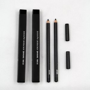 Crayon Smolder Eye Kohl Color negro Lápiz delineador de ojos a prueba de agua con caja Fácil de usar Delineador de ojos de maquillaje cosmético natural de larga duración