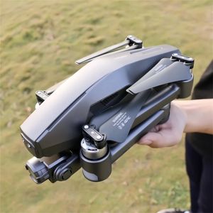 Drone professionnel avec 4K HD 2-Axis Gimbal Caméra 6K 5G Wifi GPS Prend en charge 64G TF Card FPV Drones RC Distance 2KM Quadcopter 220216