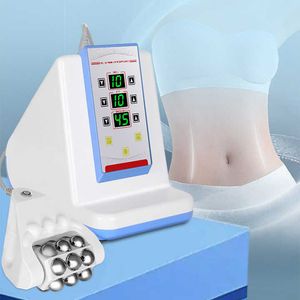 Masabraz de calor de EMS Profesional Dispositivo de alivio del dolor Reducción de celulitis Drenaje linfático Detox Massage Roller Electric