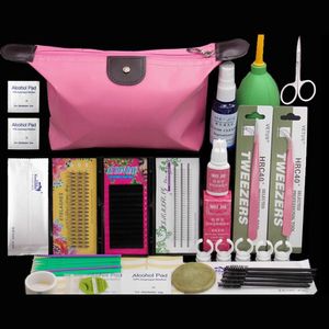 Kit de bigoudi d'extension de cils professionnel ensemble de maquillage de faux cils