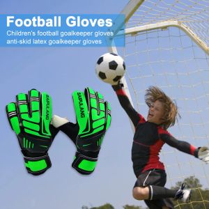 Gants de gardien de but professionnels hommes femmes adultes enfant Football gants de gardien de but antidérapant épaissir Latex gant doigt sauver garde