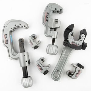 Juegos de herramientas manuales profesionales RIDGID 65S/35S para cortador de tubos de acero inoxidable de 6 mm a 65 mm/ 35 mm Cobre giratorio