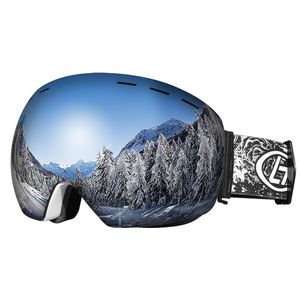 Professionnel hommes femmes lunettes de Ski lunettes Double couches UV400 Anti-buée grand masque de Ski lunettes de Ski neige Snowboard lunettes