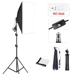 Boîte à lumière professionnelle pour éclairage de photographie, avec trépied, ampoule graphique E27, système d'éclairage continu pour studio Po 240229