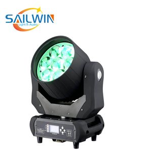 Éclairage d'exposition professionnel 7x40W RGBW lavage mini led zoom tête mobile manuel