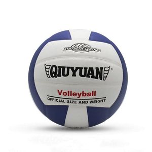 Tamaño profesional 5 Voleibol PU Pelota de entrenamiento antideslizante resistente al desgaste Equipo de interior al aire libre Partido Voleibol de alto rebote 240301