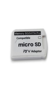 Mémoire de version professionnelle de petite taille 50 Adaptateur SD2VITA pour PS Vita PSVITA Game PSV 10002000 TFLASH TF Card Micro Card Conver1408200