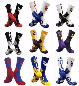 Chaussettes de basket-ball professionnelles Super Star, chaussettes de sport épaisses, antidérapantes, durables, bas de serviette de Skateboard, 12461896