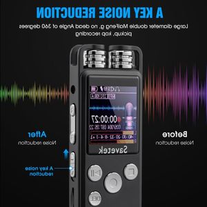 Livraison gratuite Enregistreur vocal audio numérique professionnel à commande vocale 8 Go 16 Go Stylo USB Annulation du bruit Enregistrement du temps Protection par mot de passe Rmmp