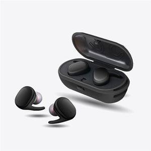 Auriculares inalámbricos deportivos táctiles impermeables profesionales TWS Mini auriculares Bluetooth con organizador de almacenamiento de energía Auriculares para IOS Android
