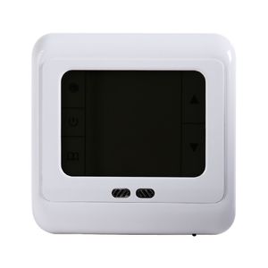 Livraison gratuite Thermostat programmable Système de chauffage par le sol Contrôleur de température Écran tactile LCD avec rétro-éclairage blanc bleu vert