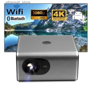 Projecteurs AUN A1 projecteur Home cinéma cinéma 3D MINI Android vidéoprojecteur jeu Full HD LED projecteur TV WIFI Sync SmartPhone 4K vidéo Q231128
