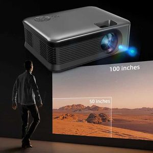 Projecteurs LED Mini Projecteur A30 Cinéma personnel amélioré 3D Home Cinema Video Projecteur Smart TV 4K 1080P Playback de film via HD Port J240509