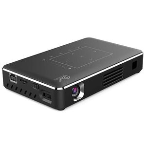 Proyectores P10II Portable DLP Mini Pocket Projector Android 90 4GB RAM 32GB ROM WiFi5 BT42 4K HD Beamer Home LED Video R230306