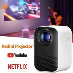 Proyectores El proyector Redmi puede usar Youtube Nexflix Android 11 Bluetooth 24G 5G 150ANSI 1080P Mini cine en casa portátil ROM actualizado Z0323