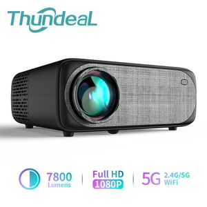 Projecteurs ThundeaL Projecteur Full HD 1080P WiFi LED Vidéo Proyector TD97 Home Cinéma Android TVBOX 4K Projecteur Film Cinéma Téléphone Beamer 221117