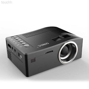 Projecteurs Unic UC18 Mini projecteur LED projecteurs de poche portables lecteur multimédia jeu de cinéma maison prend en charge HDMI USB TF Beamer 10 pièces L230921 L230923