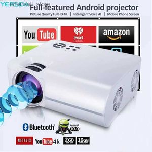 Projecteurs Projecteur YERSIDA VS315 1080P Smart TV WIFI Portable cinéma maison cinéma batterie synchronisation téléphone projecteur LED projecteurs pour film 4k Q231128