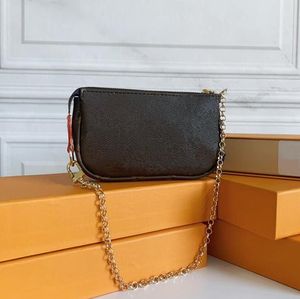 Promotionnel de haute qualité de luxe Designer femme portefeuille sac à main avec boîte sac à main embrayage porte-carte clés en espèces sacs fleurs lettres grille code de série