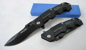 Promoción Hy217 Hy217 Hy217 Cuchillo de bolsillo Plegable cuchillo de cuchilla negra de 20 cm Campos de acero Handle2700118