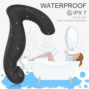 Masajeador de próstata como botón Control remoto inalámbrico para hombres Vestibular anal Plug Bath 75% de descuento Ventas en línea