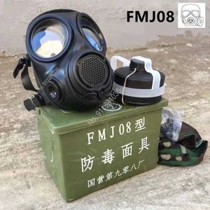 Ropa protectora MFJ08 tipo nueva máscara de gas irritante CS máscara de gas antiquímica para contaminación nuclear MFJ08 tipo máscara de gas respirador HKD230825