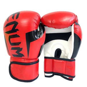 Equipo de protección Guantes de boxeo MuayThai Saco de boxeo Manoplas de entrenamiento Sparring Kickboxing Fighting HKD231123