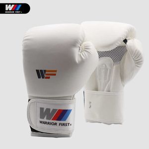 Équipement de protection Usine Prix bon marché Gants d'entraînement de boxe PU Muay Thai Guantes De Boxeo Combat libre MMA Sanda Équipement 8 oz 10 oz 12 oz 14 oz 16 oz HKD230718