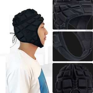 Équipement de protection pour hommes Sport Rugby Football Gardien de but Casque Head Guard Headguard Adulte Football Chapeau de sécurité pour enfant Visor 230613