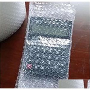 Embalaje protector al por mayor 0.3X60M Paquete de amortiguación en forma de corazón Embalaje Burbuja Rollo Aire Inflable Wrap Bolsa Protección Espuma Dhnpm