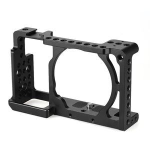 Freeshipping Protective Video Camera Cage Protector Stabilizer for Sony A6000 A6300 NEX7 ILDC to Mount Microphone Monitor Tripod Light