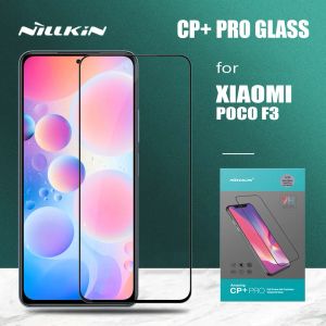 Protégeurs pour Xiaomi Poco F5 F3 F4 X5 X4 X3 Pro 5G Glass Nillkin 9H + / CP + Pro Temperred Glass Screen Protector pour Xiaomi Poco F3 Verre Film