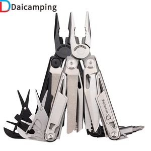 Pruning Tools Daicamping DL12 18 In 1 Camping Multitools Clip Multi Pliers Multifunctional 7CR17MOV Folding Knife 230609