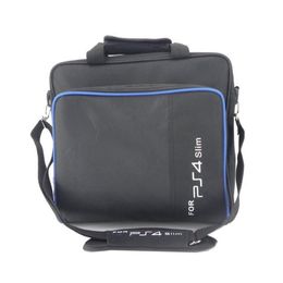 PS4 Slim Game Sytem Bag Canvas Case Protect Shoulder Carry Bag Sac à main Taille originale pour PlayStation 4 PS4 Pro Console