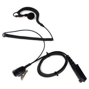 Auricular PTT MIC G Shape para Sepura STP8000 Walkie Talkie Ham Radio H4R9