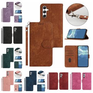 Étuis portefeuille en cuir PU pour Google Pixel 8 Pro 8A 7 7A Xiaomi Redmi 13C 12C Vieux support sale Couvercle à rabat Fente pour carte d'identité de crédit Rétro Vintage Design Livre Sangle de pochette magnétique