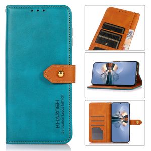 Étuis portefeuille en cuir PU pour iphone 13 12 11 Pro Max XS Moto G50 SONY XPERIA ACE II 10 1 5 III ONE PLUS Nord N200 5G CE Flip Cover Holder Card ID Slot Book Retro Cow Pattern Pouch