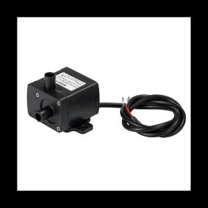 Pompes Pompe à eau cc 4.2W 230L/H 12V | Mini pompe de refroidissement par eau Submersible à faible bruit, pompe centrifuge pour fontaines de paysage