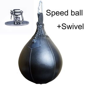 Un juego de bolas de boxeo con forma de pera, pelota de velocidad de PU, bolsa de boxeo giratoria, bolsa de boxeo, bolsa de velocidad, pelota de entrenamiento físico, ejercicio de gimnasio 230417